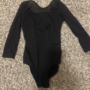 Mirella Black Kids Dance ballet leotard